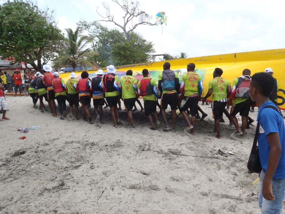 Yole ronde Martinique