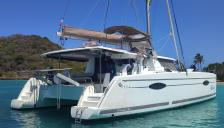 Fountaine Pajot Hélia 44 quatuor : Au mouillage