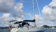 Jeanneau Sun Odyssey 45 : Au mouillage en Martinique