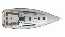 Oceanis 37 Limited Edition : Plan de pont