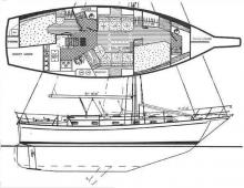 Island Packet 38 : Plan d'aménagement