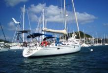 Au mouillage - Jeanneau Sun Magic 44, Occasion (1989) - Martinique (Ref 364)