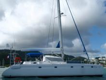 Fountaine Pajot Venezia 42 au mouillage en Martinique