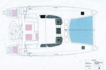 Catana 471 owner version : Plan de pont