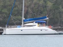 A quai  en Martinique - Fountaine Pajot Lavezzi 40, Occasion (2002) - Martinique (Ref 227)