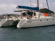 Au mouillage en Martinique - Fountaine Pajot Venezia 42, Occasion (1997) - Martinique (Ref 257)