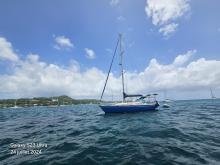 Gibert Marine Gib'Sea 402 :  Au mouillage en Martinique