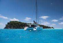 Fountaine Pajot Hélia 44 Quatuor : Au mouillage dans les Grenadines