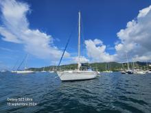 Bénéteau Idylle 13.50 : Au mouillage en Martinique