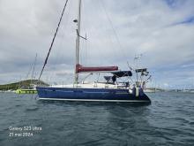 Bénéteau Oceanis 411 Celebration : Au mouillage en Martinique