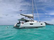 Fountaine Pajot Saona 47 Maestro : Au mouillage dans les Grenadines