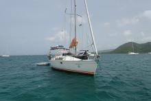 Jeanneau Sun Odyssey 36.2 : Au mouillage en Martinique