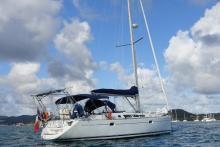 Jeanneau Sun Odyssey 45 : Au mouillage en Martinique